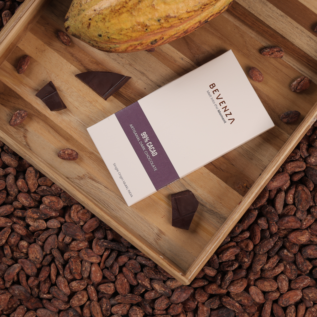 Bevenza 99% Artisanal Dark Chocolate